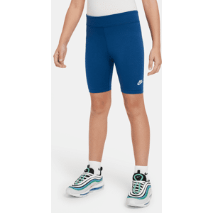 Nike Biker-Shorts (ca. 18 cm) für ältere Kinder (Mädchen) - Blau - XS