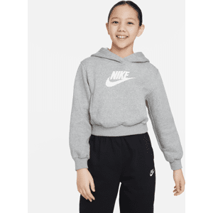 Nike Sportswear Club FleeceKurz-Hoodie für ältere Kinder (Mädchen) - Grau - L