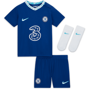 Nike Chelsea FC 2022/23 Home Fußballtrikot-Set für Babys - Blau - 18-24M