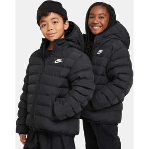 Nike Sportswear Lightweight Synthetic FillLockere Jacke mit Kapuze für ältere Kinder - Schwarz - M