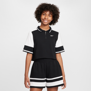 Nike SportswearCrop Top für Mädchen - Schwarz - XL