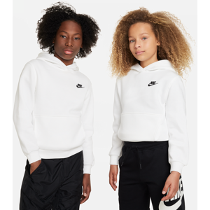 Nike Sportswear Club Fleece Hoodie für ältere Kinder - Weiß - L