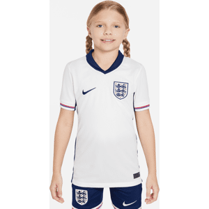 England (Men's Team) 2024/25 Stadium HomeNike Replika-Fußballtrikot mit Dri-FIT-Technologie (ältere Kinder) - Weiß - XL