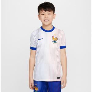 FFF (Men's Team) 2024/25 Stadium AwayNike Replika-Fußballtrikot mit Dri-FIT-Technologie (ältere Kinder) - Weiß - XS