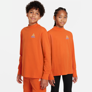 Nike ACG Waffel-Longsleeve mit lockerer Passform für ältere Kinder (Jungen) - Orange - M