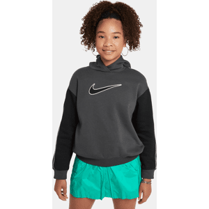 Nike SportswearFleece-Hoodie in Oversize für ältere Kinder (Mädchen) - Grau - XS