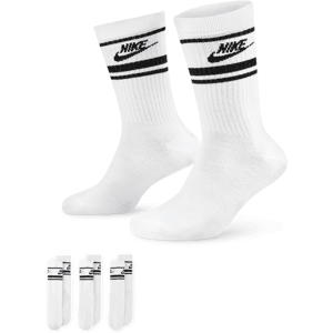 Nike Sportswear Dri-FIT Everyday Essential Crew-Socken (3 Paar) - Weiß - 38-42