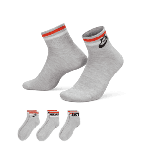 Nike Everyday EssentialKnöchelsocken (3 Paar) - Grau - 42-46