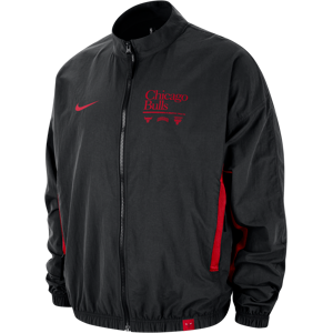 Chicago Bulls DNA Courtside Nike NBA Webjacke mit Grafik für Herren - Schwarz - S