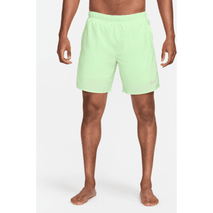 Nike Challenger Dri-FIT 2-in-1-Laufshorts für Herren (ca. 18 cm) - Grün - M