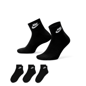 Nike Everyday EssentialKnöchelsocken (3 Paar) - Schwarz - 34-38