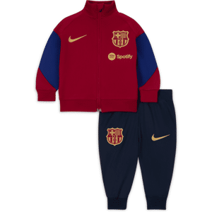 FC Barcelona Strike Nike Fußball-Trainingsanzug für Kleinkinder - Rot - 6-9M