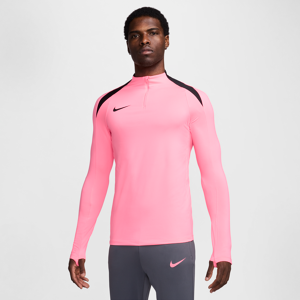 Nike StrikeDri-FIT-Fußball-Drill-Herrenoberteil mit Halbreißverschluss - Pink - XL