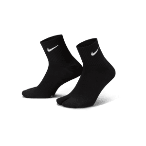 Nike Everyday Plus Lightweight Knöchelsocken mit geteilten Zehen - Schwarz - 38-42