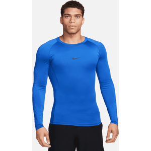 Nike ProDri-FIT Fitness-Longsleeve mit enger Passform für Herren - Blau - S