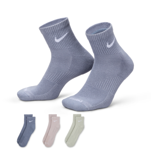 Nike Everyday Plus Cushioned Trainings-Knöchelsocken (3 Paar) - Multi-Color - 34-38