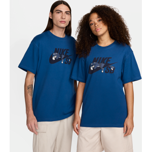 Nike SB Skate-T-Shirt - Blau - XS