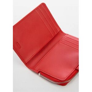 Mango Brieftasche mit Umschlag und Logo - Rot - U - weiblich