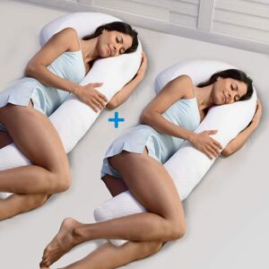 Dreamolino SwanPillow ergonomisches Seitenschläferkissen 1+1 GRATIS