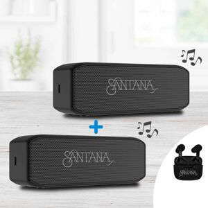 Keine Carlos Santana Samba Bluetooth Lautsprecher  1+1 GRATIS inkl. Bluetooth Earbuds