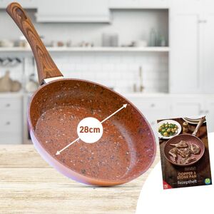 Livington Copper & Stone Pan Pfanne mit Antihaftbeschichtung / 28cm