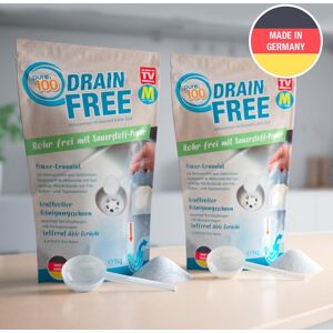 Pure 100 Pure100 Drain Free Abflussreiniger 1kg+1kg GRATIS