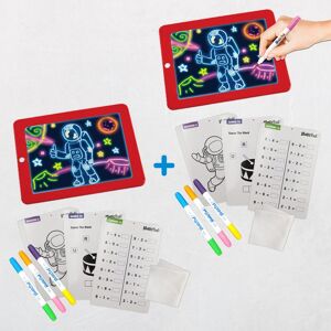 Keine Magic Pad Leuchtendes Zeichen-Tablet 1+1 GRATIS