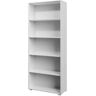 Casaria® Bücherregal Vela Weiß 5 Fächer