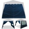 Casaria® Seitenwand Faltpavillon Capri 2er-Set Blau 3x3m