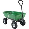 Gardebruk® Bollerwagen Grün 103,5x51x92,5cm mit Kippfunktion