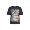 Esprit EDC T-Shirt mit Graffiti-Print BLACK XL