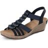 Rieker Sandalette mit interessantem Metallschmuck - Damen