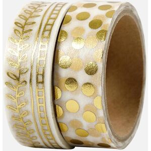 Creativ Company Washi Tape Ranke und Punkte - 15 mm