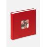 Walther Fun Album Rot - 30x30 cm (100 weiße Seiten / 50 Blatt)