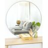 KAILA Round Mirror - Thin Black 100 cm Ø