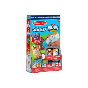 Spin Master Melissa & Doug - Sticker WOW! Sticker-Stempelset 2er-Pack Tiere, Basteln Spin Master Melissa & Doug - Sticker WOW! Sticker-Stempelset 2er-Pack Tiere, Basteln