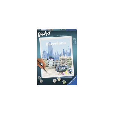 Ravensburger CreArt - Farbenfrohes Barcelona, Malen Ravensburger CreArt - Farbenfrohes Barcelona, Malen