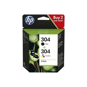 HP Tinte 2er-Pack Nr. 304 (3JB05AE)