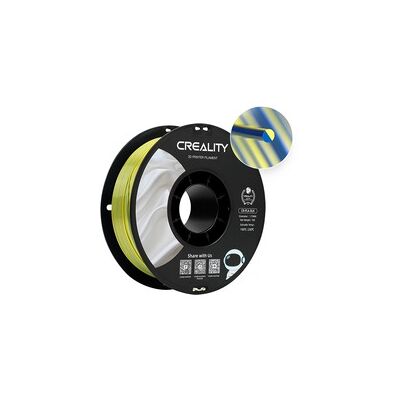Creality CR-Silk PLA Filament Blau/Gelb, 3D-Filament Creality CR-Silk PLA Filament Blau/Gelb, 3D-Filament