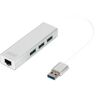 Digitus USB 3.0 3-Port Hub mit Gigabit LAN, USB-Hub