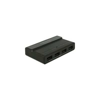 Delock Externer USB 3.2 Gen 2 4 PortHub 10Gbps, USB-Hub Delock Externer USB 3.2 Gen 2 4 PortHub 10Gbps, USB-Hub