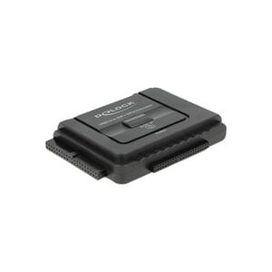 Delock USB 3.2 Gen 1 Konverter, USB-A Stecker > SATA 22P + IDE 40P + IDE 44P Buchse Delock USB 3.2 Gen 1 Konverter, USB-A Stecker > SATA 22P + IDE 40P + IDE 44P Buchse