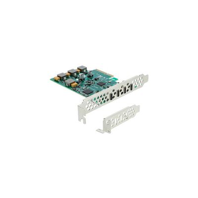 Delock PCI-E x4 Karte zu 4 x USB-C 10 Gbps - Low Profile, USB-Controller Delock PCI-E x4 Karte zu 4 x USB-C 10 Gbps - Low Profile, USB-Controller
