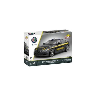 Cobi Giulia Quadrifoglio Guardia di Finanza, Konstruktionsspielzeug Cobi Giulia Quadrifoglio Guardia di Finanza, Konstruktionsspielzeug