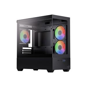 AeroCool P300D-G-BK-v1, Tower-Gehäuse AeroCool P300D-G-BK-v1, Tower-Gehäuse