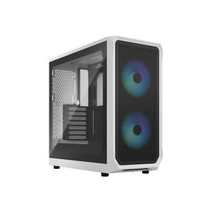 Fractal Design Focus 2 RGB White TG Clear Tint, Tower-Gehäuse Fractal Design Focus 2 RGB White TG Clear Tint, Tower-Gehäuse