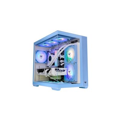 Thermaltake View 380 TG ARGB Hydrangea Blue, Tower-Gehäuse Thermaltake View 380 TG ARGB Hydrangea Blue, Tower-Gehäuse