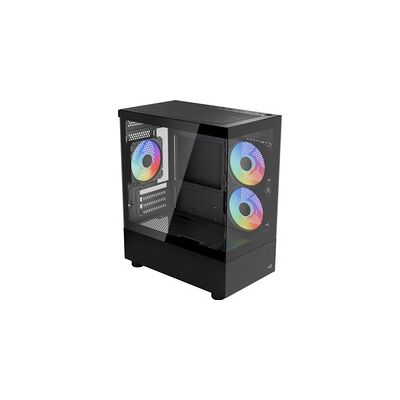 AeroCool Viewport Mini-G-BK-v4 ARGB, Tower-Gehäuse AeroCool Viewport Mini-G-BK-v4 ARGB, Tower-Gehäuse