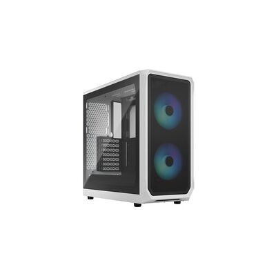 Fractal Design Focus 2 RGB White TG Clear Tint, Tower-Gehäuse Fractal Design Focus 2 RGB White TG Clear Tint, Tower-Gehäuse