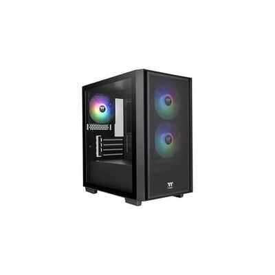 Thermaltake Versa H16 TG ARGB Black, Tower-Gehäuse Thermaltake Versa H16 TG ARGB Black, Tower-Gehäuse